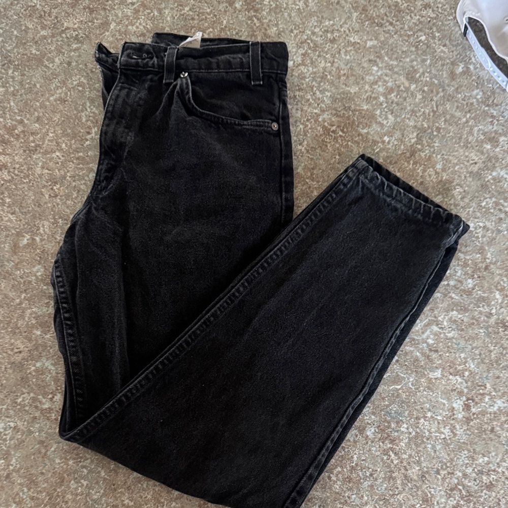 Vintage Orange Tab Levi's Black Jeans